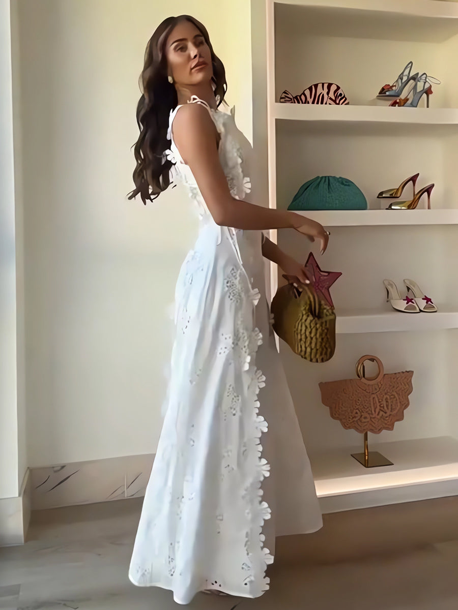 SABELLE – BLOESEM ELEGANTIE MAXI JURK