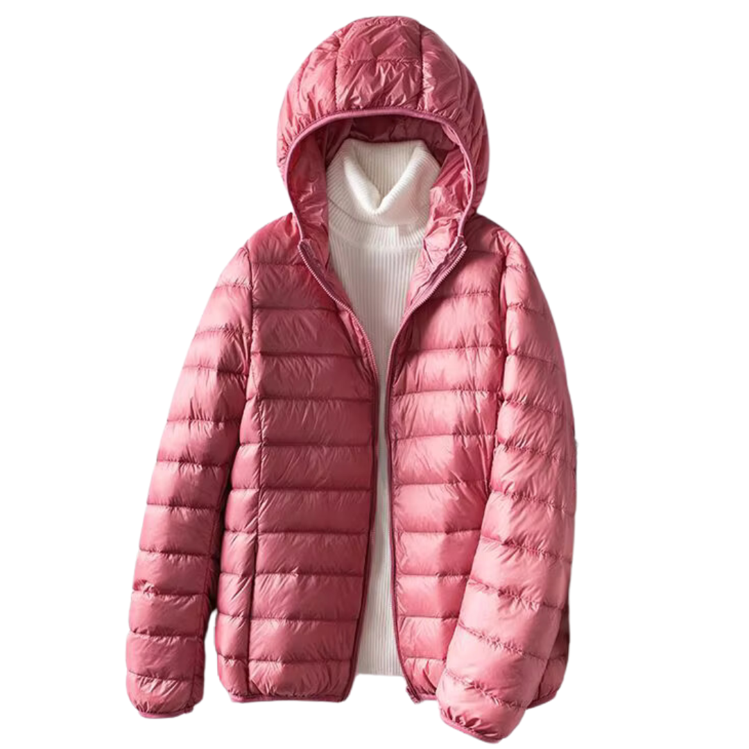 Xandra™ | Lichte Gewatteerde Damesjas met Capuchon