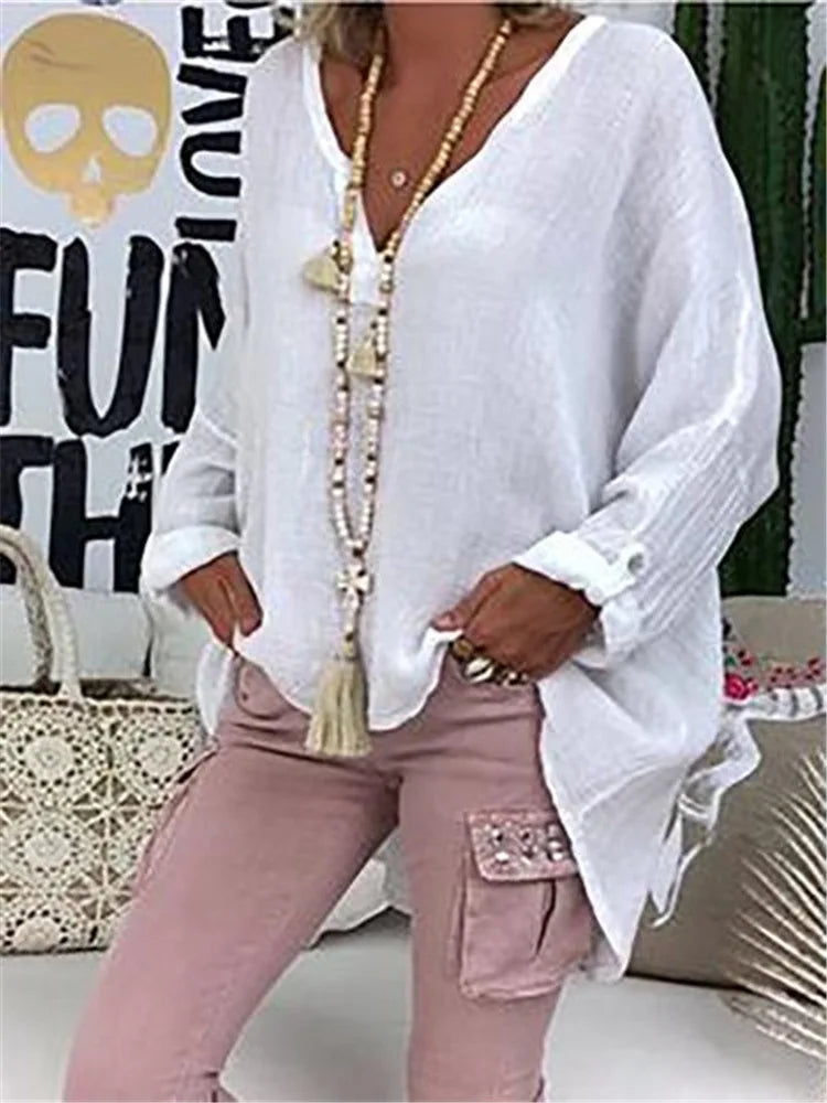 Criza™ | Luchtige oversized blouse voor een moeiteloze look