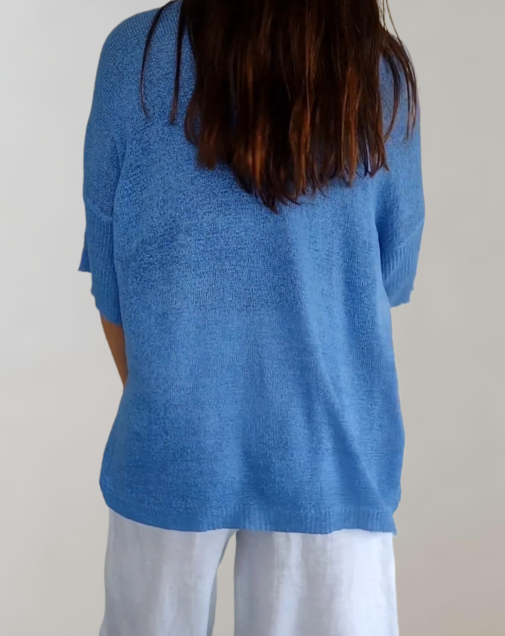 Mira™ | Gebreide Top Met V-Hals