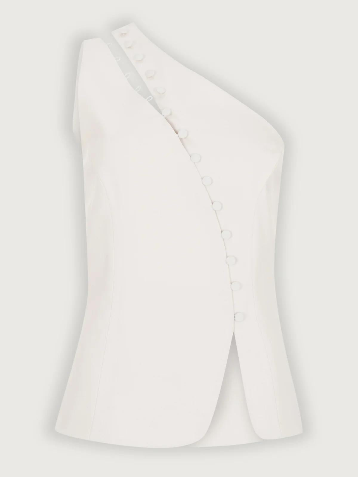 ARIELLE – MODERNE ASYMMETRISCHE ONE-SHOULDER TOP