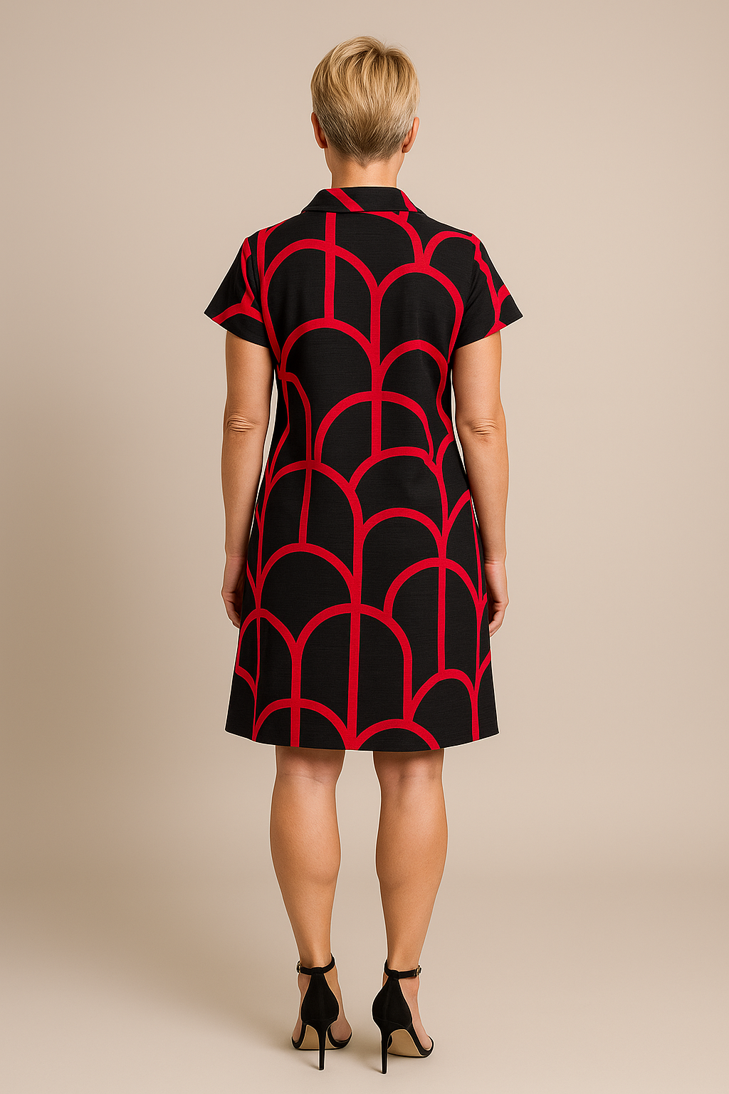 Ena™ | JURK MET KORTE MOUWEN