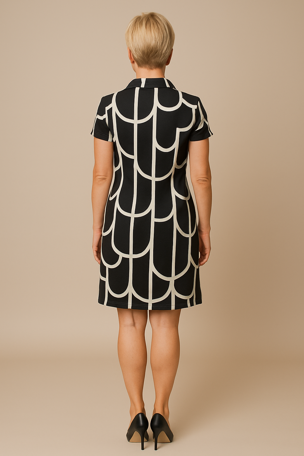 Ena™ | JURK MET KORTE MOUWEN