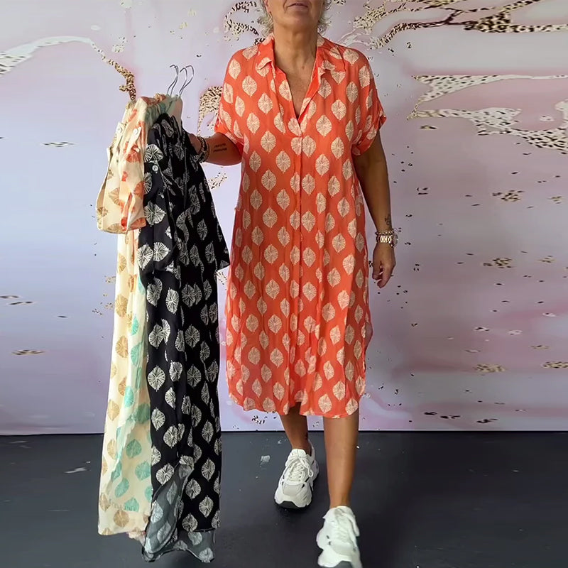 Yentl™ | Losse Lente Jurk