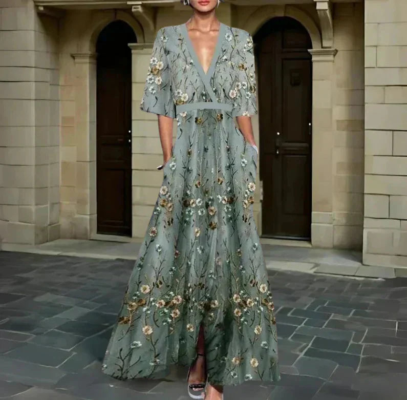 Lale™ | Elegante bloemenjurk