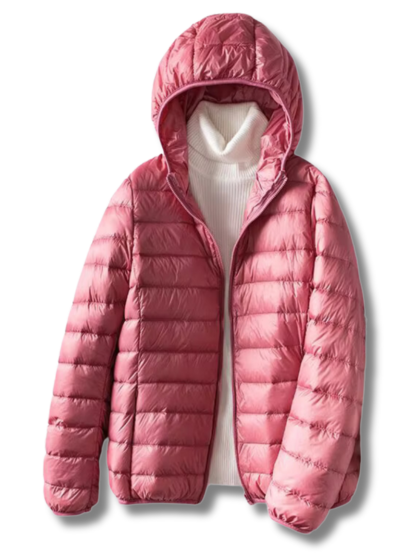 Xandra™ | Lichte Gewatteerde Damesjas met Capuchon