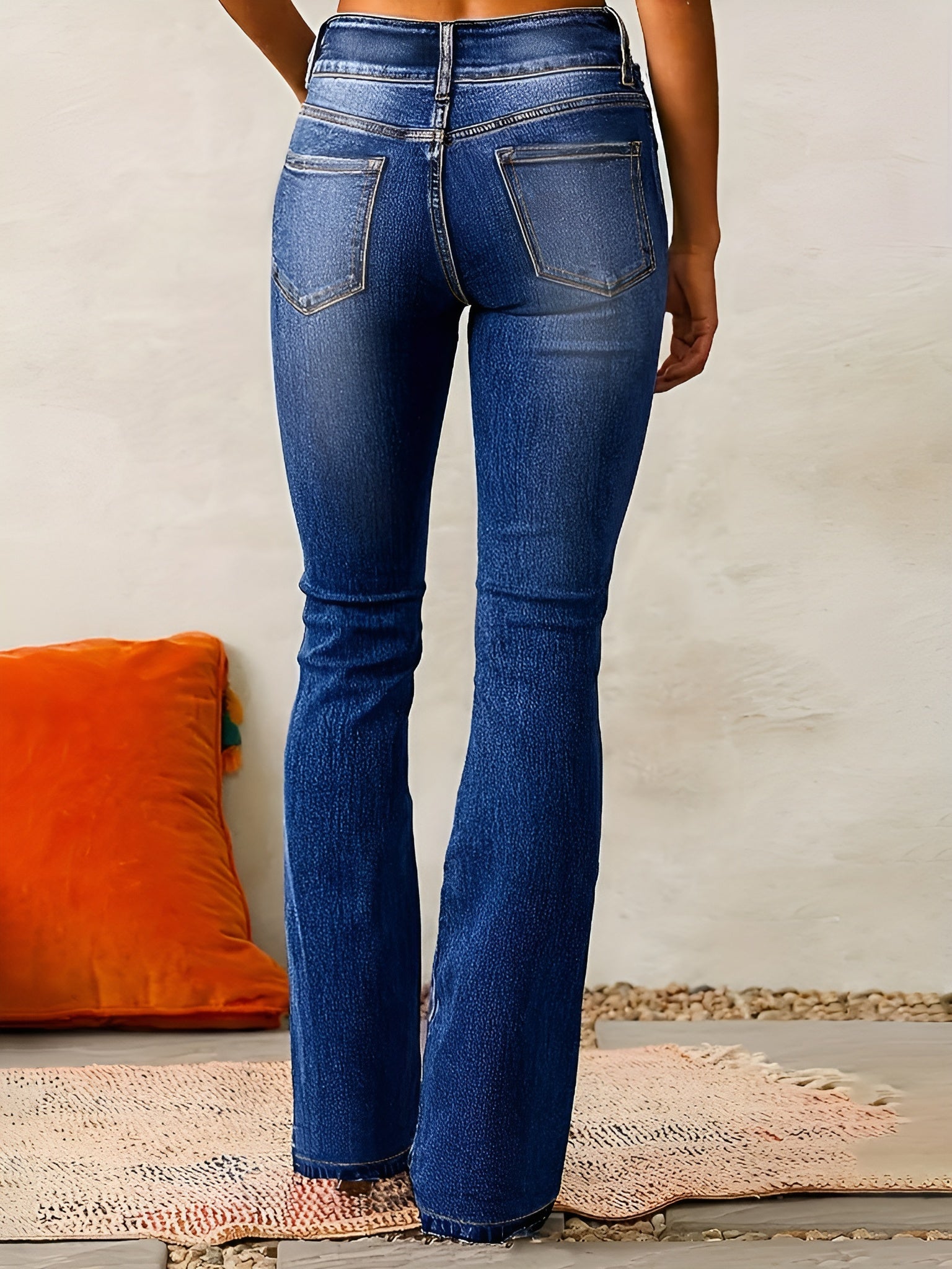 Idil™ | High Waist Flared Jeans met hoge taille